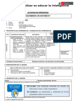 COMUNICACION - ESCRIBIMOS UNA HISTORIETA - 29 DE ABRIL