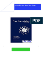 Full download Biochemistry 8th Edition Berg Test Bank pdf docx