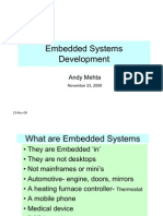 Embedded Systems Development Rev A