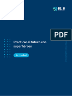 Practicar El Futuro Con Superheroes 1 PDF