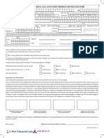 Nach ECS Direct Debit Mandate Instruction Form