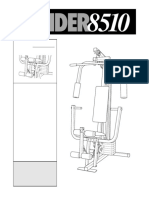 Weider 8510 User Manual