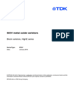 SIOV B72232, B72240, B72260, B72280 Series Energy Block MOVs - Epcos