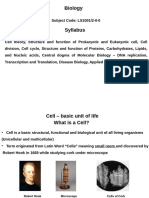 Lecture-1-Cell and Cell Therory