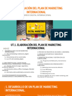 UT 1. Elaboración Plan - Marketing - Internacional.