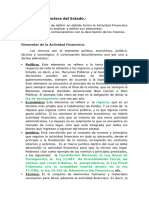 Actividad Financiera Del Estado