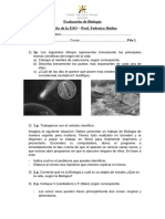 Evaluación de Biología 1er Año NICOLAS MARTINEZ