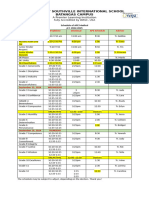 APE Schedule October 2024