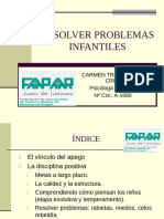 Charla Resolver Problemas Infantiles Fapar