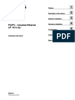 Industrial Ethernet CP 1613 A2 Operating Instructions