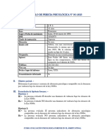 COTRINA PORTAL, JORGE MILTON: Informe Psicológico de Afectación Psicológica