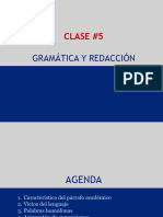 Clase #5 GRAMATICA