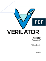 Verilator Book