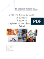 Trinity College Day Nursery Booklet 2010