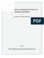 Standard of Care in Dentistry