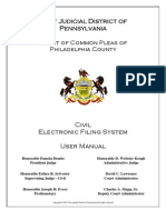 FJD Civil E-Filing User Manual