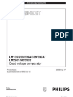 LM139/239/239A/339/339A/ LM2901/MC3302: Quad Voltage Comparator