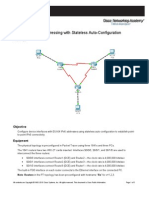 IPv6 Auto-Configuration Addressing PT Lab