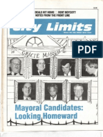 City Limits Magazine, June/July 1989 Issue