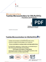 Toshiba Microcontrollers For Dslrs/Dvcs