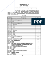 Customs Tariff 1-97