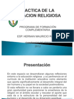 Presentacion - Didactica de La Educacion Religiosa