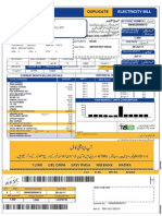 Duplicate: Electricity Bill