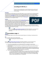 Reconciliation Ledger and Functional Area