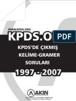 KPDS ORG Tum Gramer Kelime Sorulari