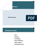 Routing Basics: ISP/IXP Workshops