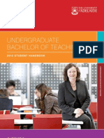 Undergraduate Teaching 2012 Handbook