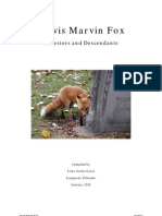 Jarvis Marvin FOX, Ancestors and Descendants