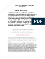 Aplicaciones Del Cadmio en La Industria Aliment Aria