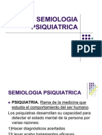 Semiologia Psiquiatrica