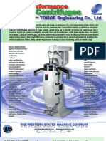 Western States-Tomoe - High-Speed Tubular Centrifuge - Pages 1-4