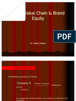 Brand Value Chain & Equity