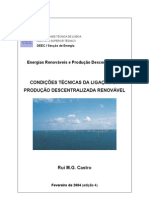 Condicoes Tecnicas Da Ligacao Da Producao Descentralizada