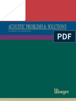 Acoustic Problems-Solutions For Music Practice and Rehearsal Rooms