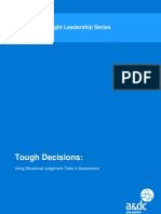 Tough Decisions:: The A&DC Thought Leadership Series