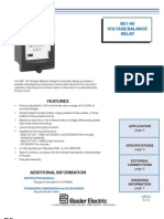 Basler BE1-60 Datasheet