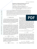 T. R. Kirkpatrick, D. Belitz and Ronojoy Saha - Theory of Helimagnons in Itinerant Quantum Systems IV: Transport in The Weak-Disorder Regime