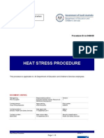 Heat Stress Procedure