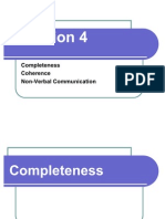 4 - Completeness and Coherence - No Answers