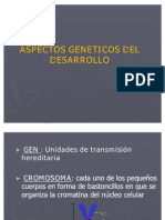 Aspectos Geneticos Del Desarrollo