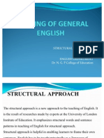 Teaching of General English