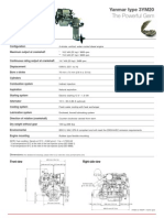 Yanmar 21 HP