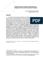 Ensinar e Aprender Ciências No Ensino Fundamental Com Atividades Investigativas Através Da Resolução de Problemas