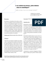 Maltrato Infantil: Una Realidad Muy Cercana, ¿Cómo Debemos Actuar Los Odontólogos?