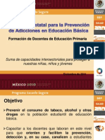 Orientaciones para La Prevención de Adicciones en Escuelas de Educación Básica