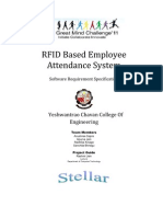 RFID Based Employee Attendance System